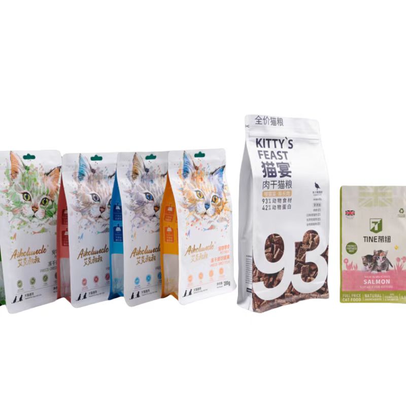 Mražený vakuový sáček na balení krmiva pro psy